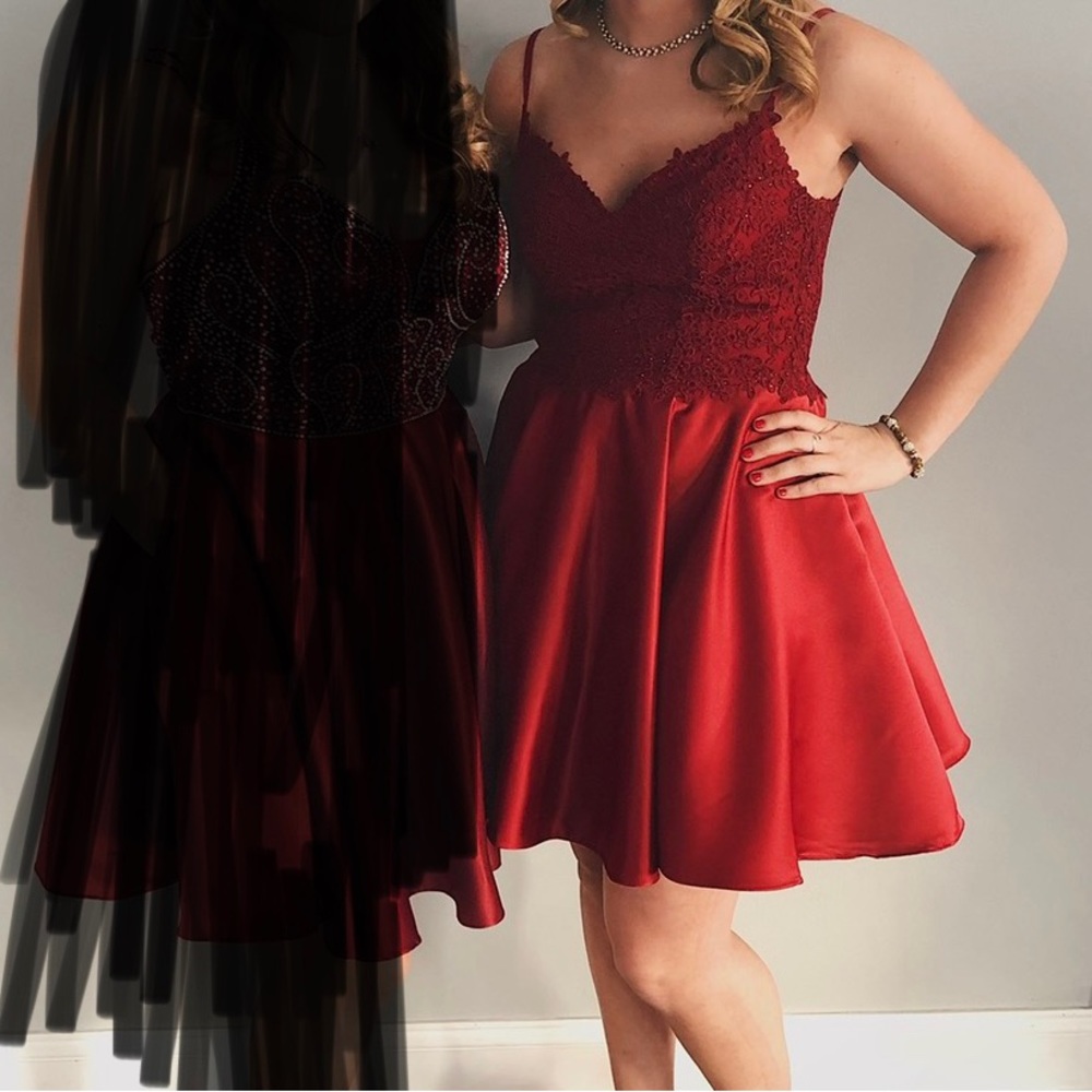 Red Semi Dress